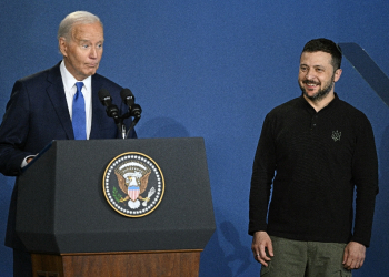 President Joe Biden hosts an event on the Ukraine Conpact initiativ / ©AFP