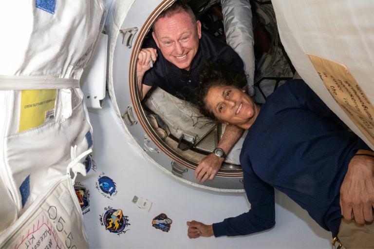 Butch Wilmore and Suni Williams blasted off on June 5 following years of delays and safety scares affecting Starliner, as well as two aborted launch attempts that came as the astronauts were strapped in and ready to go . ©AFP