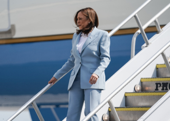 US Vice President Kamala Harris, the presumptive Democratic presidential nominee, arrives in Georgia to campaign in the swing state now seen as back in play after President Joe Biden dropped his 2024 reelection bid / ©AFP