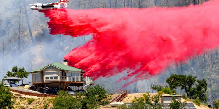 California fire officials and forecasters warned that the danger is far from over, with high temperatures expected to spread further. ©AFP