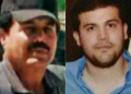 This combination of pictures shows undated images obtained from the US government of Ismael "El Mayo"  Zambada Garcia (L), co-founder of the Sinaloa Cartel, and Joaquin Guzman Lopez, a son of the cartel's other co-founder, Joaquin "El Chapo" Guzman. ©AFP