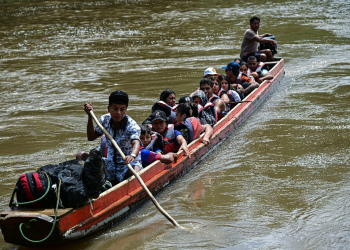 More than half a million undocumented migrants passed through the so-called Darien Gap last year / ©AFP