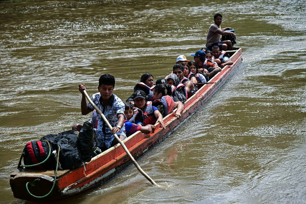 More than half a million undocumented migrants passed through the so-called Darien Gap last year / ©AFP