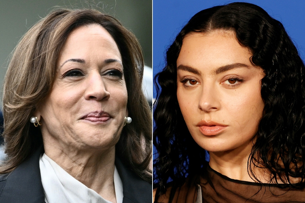 When fans began filtering Kamala Harris images and videos through the inescapable lime-green brat filter inspired by Charli XCX's most recent album, the pop star voiced approval / ©AFP