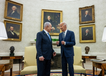 US President Joe Biden meets with Israeli Prime Minister Benjamin Netanyahu in the Oval Office of the White House in Washington, DC, on July 25, 2024. / ©AFP