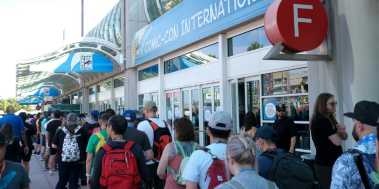 San Diego Comic-Con is one of the world's largest pop culture events. ©AFP