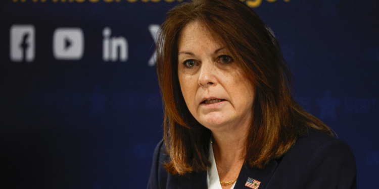 US Secret Service Director Kimberly Cheatle is under scrutiny after a gunman nearly killed Republican presidential candidate Donald Trump / ©AFP