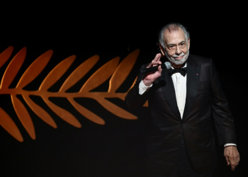 American filmmaker Francis Ford Coppola, who will be inducted as a Kennedy Center honoree this year, arrives on stage during the Closing Ceremony at the 77th edition of the Cannes Film Festival in Cannes, southern France in May 2024. ©AFP