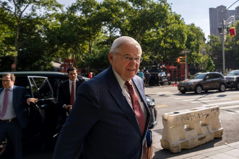 Menendez is a career politician and formerly led the influential Senate Foreign Relations Committee . ©AFP