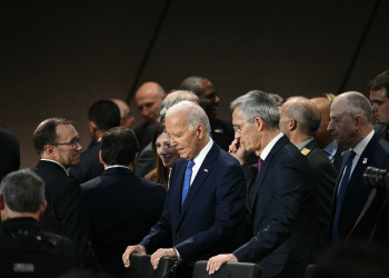 President Joe Biden participates in Working Session III of the NATO Summit / ©AFP