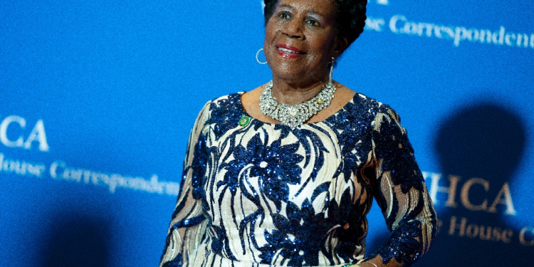 US Representative Sheila Jackson Lee at the White House Correspondents' Association dinner  in Washington, DC, April 29, 2023 / ©AFP