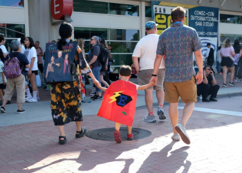 For many, Comic-Con is primarily a place to dress up as their favorite fictional characters. ©AFP