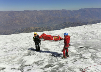 William Stampfl was reported missing in June 2002, aged 59, after an avalanche overwhelmed his climbing party on Peru's Huascaran mountain. ©AFP