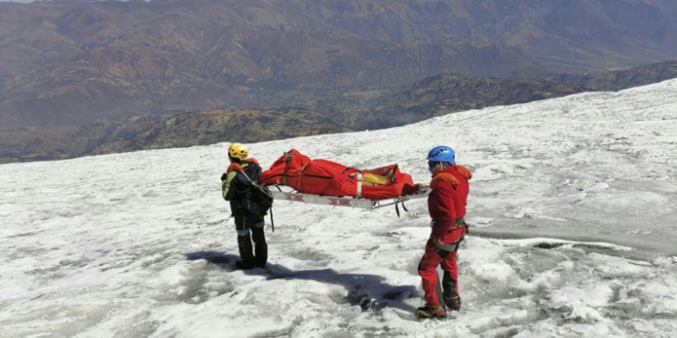 William Stampfl was reported missing in June 2002, aged 59, after an avalanche overwhelmed his climbing party on Peru's Huascaran mountain. ©AFP