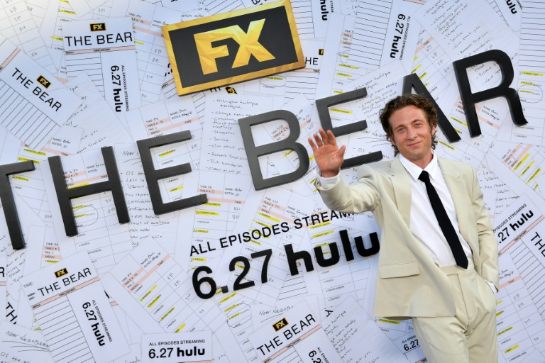 Jeremy Allen White took home the lead actor prize at the last Emmys, and is the firm favorite to repeat in September 2024 . ©AFP