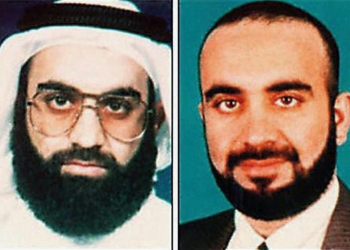 This undated FBI file image shows Khalid Sheikh Mohammed, as he appeared on the FBI's Most Wanted Terrorists website. ©AFP