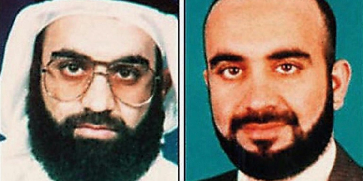 This undated FBI file image shows Khalid Sheikh Mohammed, as he appeared on the FBI's Most Wanted Terrorists website. ©AFP