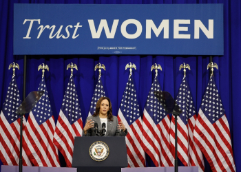 From investigating anti-abortion activists accused of deceptive practices as California's attorney general, to becoming the first VP to visit an abortion clinic this spring, Harris's bona fides on abortion rights are unquestionable / ©AFP