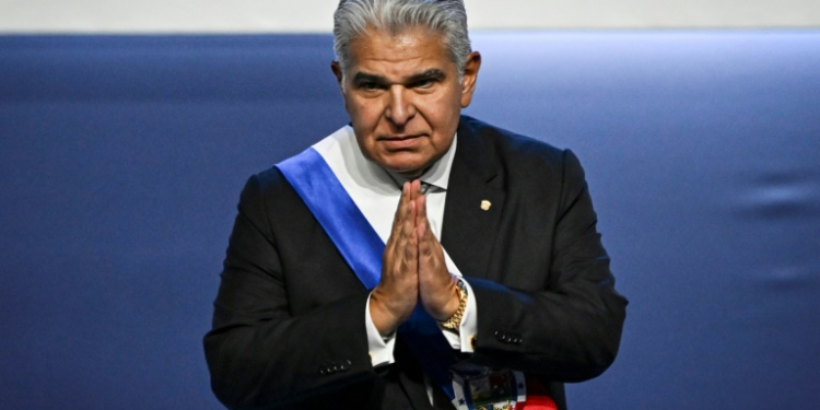 Panama's new President Jose Raul Mulino has vowed his country will no longer serve as a 'transit' point for US-bound undocumented migrants. ©AFP