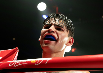 Ryan Garcia has been barred from taking part in any WBC events after using racist language on social media. ©AFP