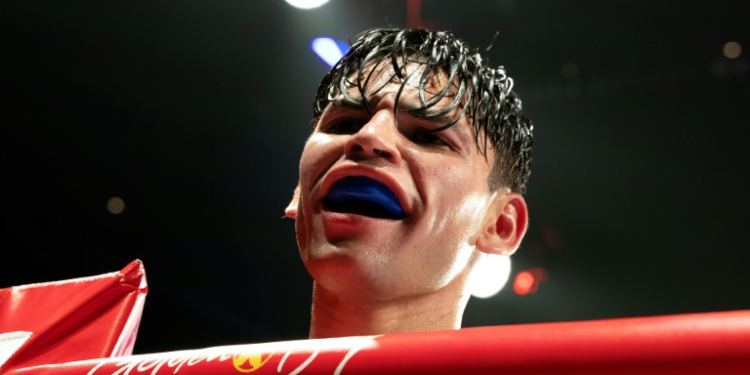 Ryan Garcia has been barred from taking part in any WBC events after using racist language on social media. ©AFP