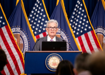 Powell said the Fed could make its first interest rate cut 'as soon as' September. ©AFP