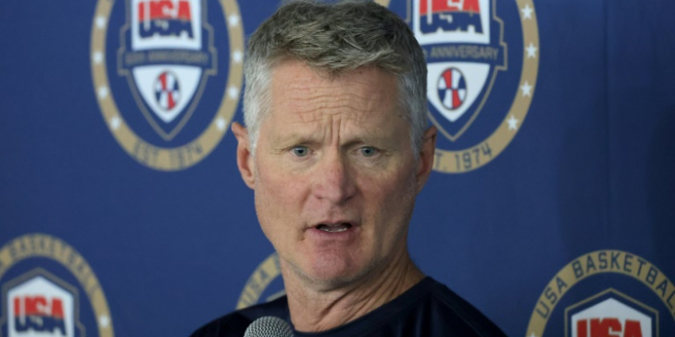 US men's basketball head coach Steve Kerr. ©AFP