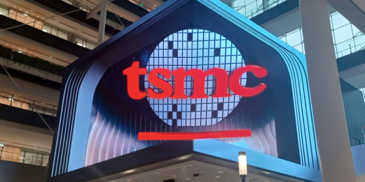 TSMC, with most of its factories based in Taiwan, is well placed to also reap the rewards of the AI frenzy. ©AFP