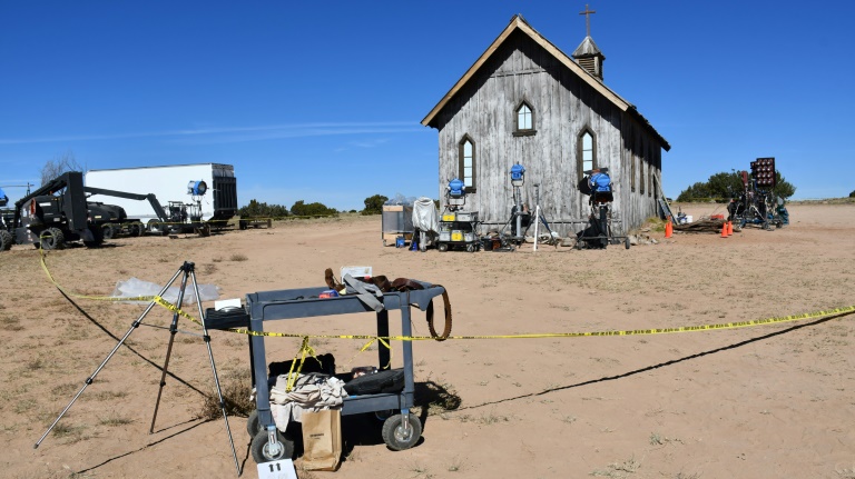 Movie productions were temporarily shuttered at Bonanza Creek in the immediate aftermath of the 'Rust' shooting, as police investigators combed the site. ©AFP