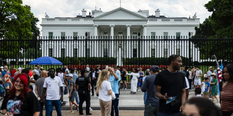 Ordinary Americans reacted with shock and also relief to President Joe Biden's decision to end his reelection bid / ©AFP