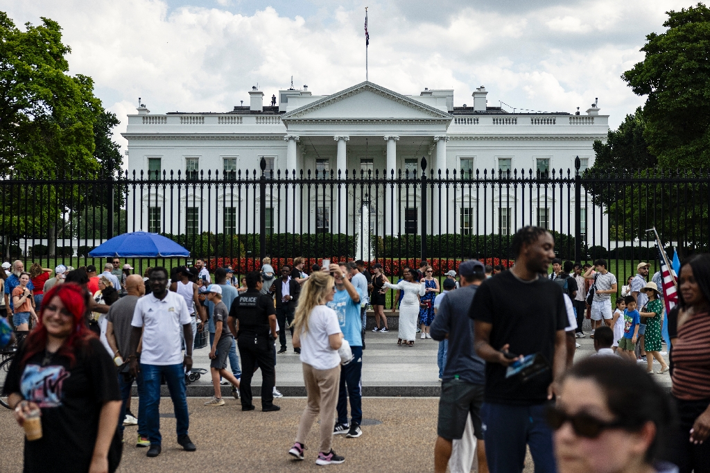 Ordinary Americans reacted with shock and also relief to President Joe Biden's decision to end his reelection bid / ©AFP