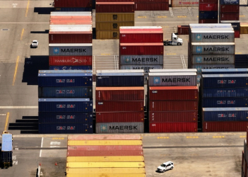 The US trade deficit expanded to $75.1 billion in May, from a revised $74.5 billion in April, government data showed. ©AFP