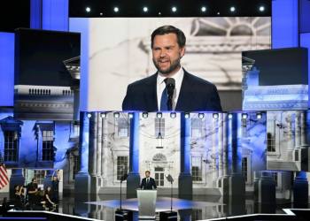 US Senator from Ohio and 2024 Republican vice presidential candidate J.D. Vance delved into his personal history for his big speech at the Republican convention . ©AFP