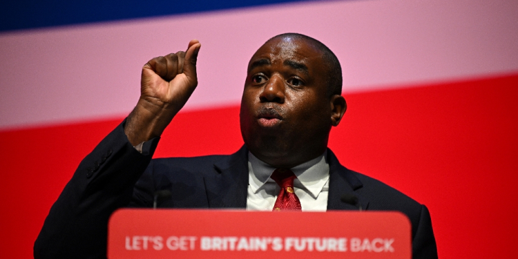 David Lammy is likely to become foreign secretary if Labour wins the general election / ©AFP