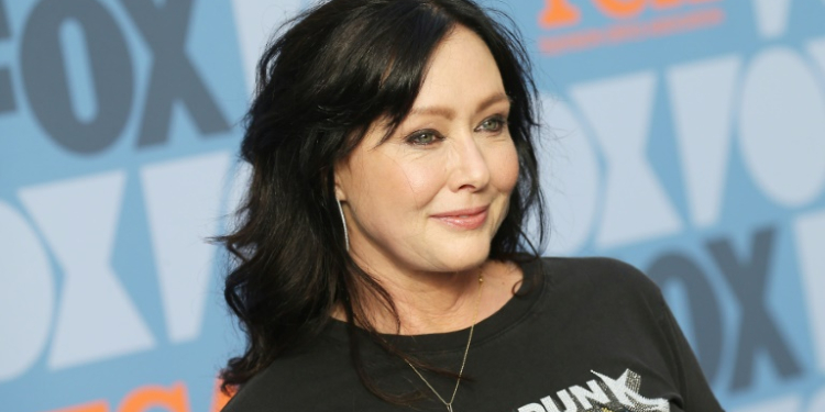 US actress Shannen Doherty a party at Fox Studios in August 2019 in Los Angeles. ©AFP