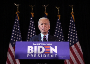 Biden has said it is in the interest of the country and his party for someone else to take on Donald Trump in November / ©AFP