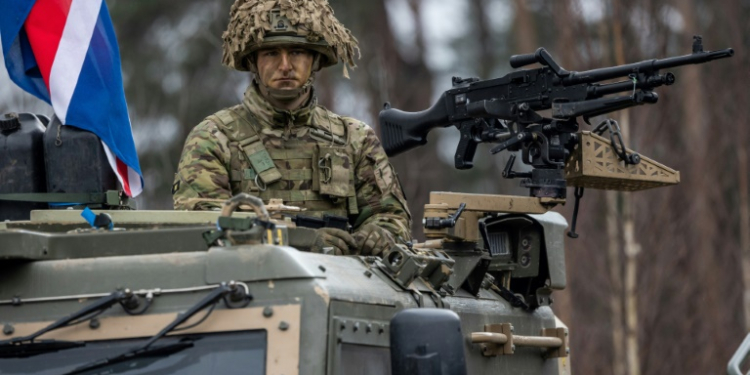 The UK government has launched a 'root and branch review' of the armed forces. ©AFP