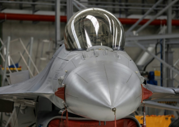 An F-16 fighter jet pictured in Belgium. ©AFP