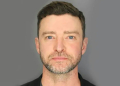 Justin Timberlake's mugshot after his arrest on Long Island, in New York, on June 18, 2024. ©AFP