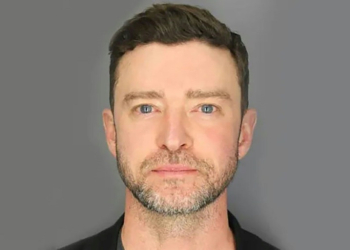 Justin Timberlake's mugshot after his arrest on Long Island, in New York, on June 18, 2024. ©AFP