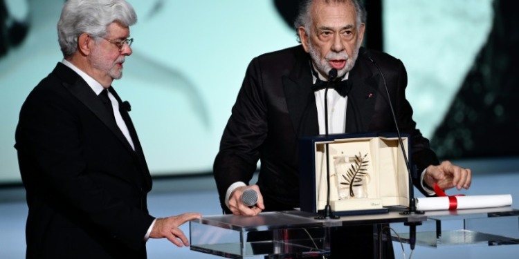 The much-hyped premiere of Francis Ford Coppola's wildly ambitious, decades-in-the-making 'Megalopolis' at the Cannes Film Festival  left the industry confounded. ©AFP