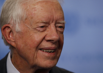 Former US president Jimmy Carter is seen at UN headquarters in New York in October 2007 / ©AFP