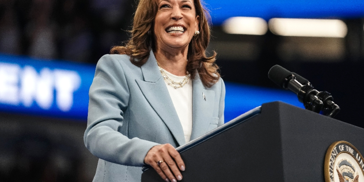 Vice President Kamala Harris embraced her Blackness long before embarking on a career in public service, despite Donald Trump's claim that she opted to 'turn Black' for political gain / ©AFP