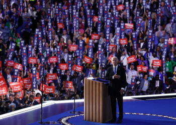 US President Joe Biden got a hero's send-off from thousands of delegates at the Democratic National Convention -- perhaps four years sooner than he had hoped / ©AFP