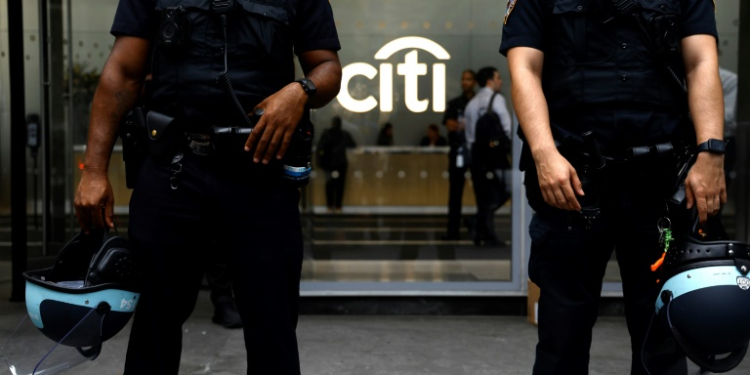 Enraged by Citi's involvement in polluting bisinesses, activists have unleashed a campaign of protests. ©AFP