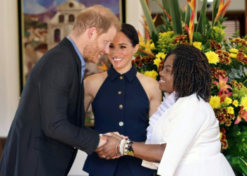 Britain's Prince Harry and his wife Meghan are in Colombia to participate in a series of events against discrimination and cyber-harassment. ©AFP