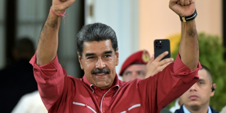 Election authorities have declared Venezuela President Nicolas Maduro the winner of the July 28 vote despite not releasing detailed results. ©AFP