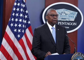 US Secretary of Defense Lloyd Austin, pictured at the Pentagon on July 25, 2024, has scrapped plea agreeemnts with 9/11 mastermind Khalid Sheikh Mohammed and two alleged accomplices / ©AFP