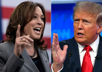 US Vice President and 2024 Democratic presidential candidate Kamala Harris has been surging in the polls while Republican rival Donald Trump has been on the sidelines / ©AFP