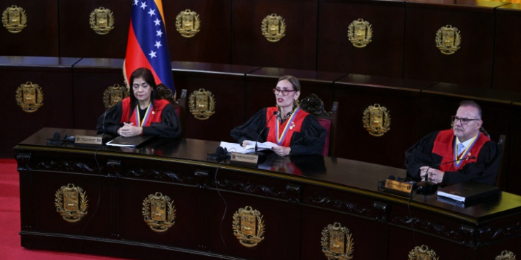 Venezuela's Supreme Court has certified Nicolas Maduro's widely questioned reelection victory. ©AFP